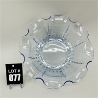 Radiance Ice Blue Serving Plate