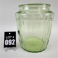 Green Uranium Depression Cookie Jar