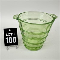 Green Uranium Depression Glassware