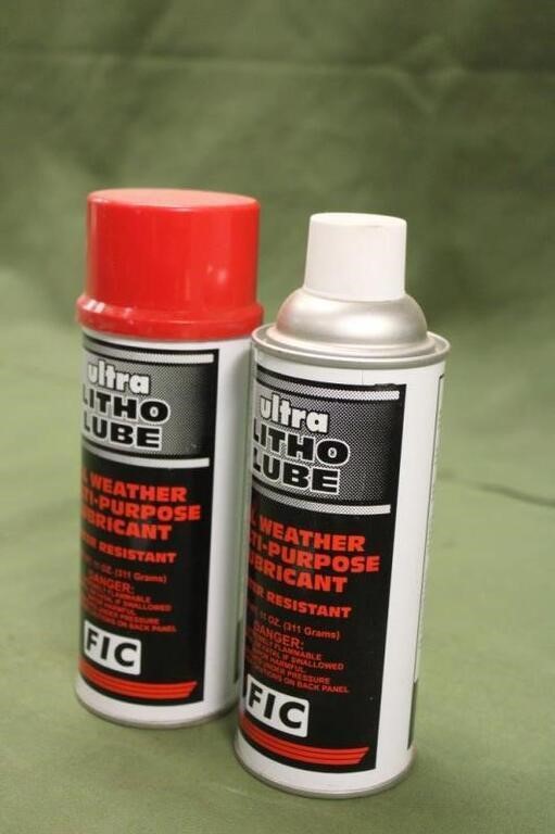 (2) 11oz Ultra Litho Lube