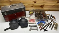 Metal Tool Box & More Tools