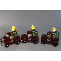 Mr. Christmas Mini Nostalgic Pick Up Trucks