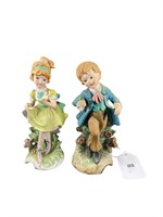 Pair of Vintage French Style Figurines