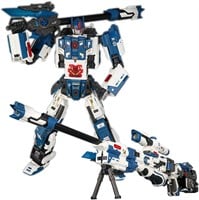 King of Sniper Rifle Deformation Robot Toy - Blue