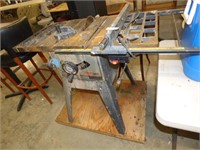 CRAFTSMAN 10" TABLE SAW WITH ROLLING BASE
