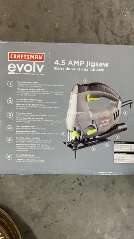 Craftsman Evolv electric jig saw