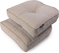 $33  LokGrip Cushions  17x16 Husk Birch (2-Pack)