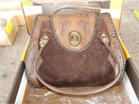 Vintage Leather Western Purse, Joo Kay, qty 1 ea
