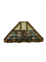 Vintage Tiffany Style Stained Glass Sconce Shade