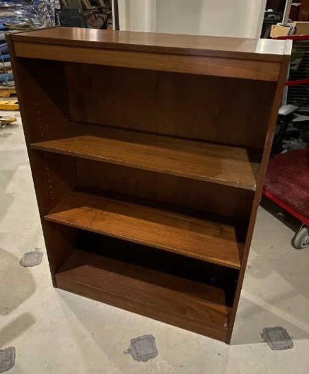 48" - MAHOGANY 3  SHELF BOOKCASE