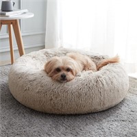 WH Calming Dog & Cat Bed, Khaki