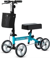 ELENKER Knee Scooter with Basket Dual Braking Syst