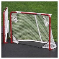 EZ Goal Folding Metal Hockey Goal with Targets - 6