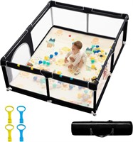 Baby Playpen,71x59 Extra Large Baby Playard, Playp