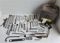 Stanley Box & Assorted Tools