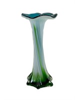 Jack in the Pulpit Art Glass Vase