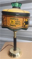 John Deere Lamp "Nothing Runs Like a Deere"