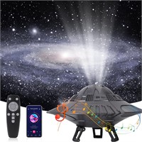$35  UFO Galaxy Projector LED Night  360 Rotation