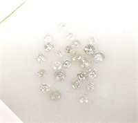 $800  Natural Loose Melee Diamonds Approximelty 0.