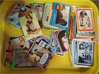 TRADING CARDS W/ STAR WARS, BASEBALL, PIN-UPS
