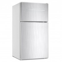 2-Door Mini Fridge, 3.0 Cubic Feet Compact Fridge