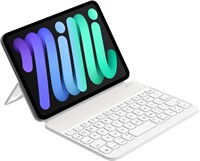 $60  HOU iPad Mini 6 Keyboard Case  8.3-inch  Whit