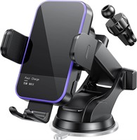 $24  15W Wireless Car Charger for iPhone/Samsung