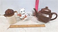 Ceramic Tea Pot, Ceramic Instant Coffee Pot Holder