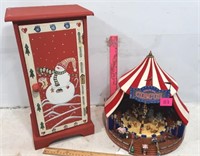 Snowman small cupboard  & Circus Carrosel