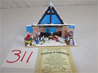 Hawthorne Elvis Presley Graceland Nativity Set