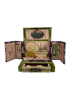 7Pc. Antique Vanity Box