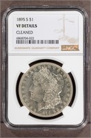 1895 S $1 NGC VF Morgan Dollar