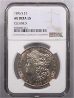 1896-S Morgan Silver Dollar NGC AU Details