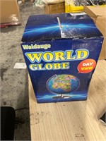 $50  Waldauge 9 Globe  Classroom Light  Blue
