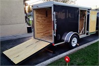 5' X 10' ENCLOSED TRAILER