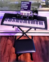 ALESIS KEYBOARD & STOOL