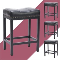 4 PACK 24" Counter Height Bar Stools