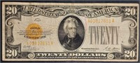 1928  $20  Gold Certificate   F