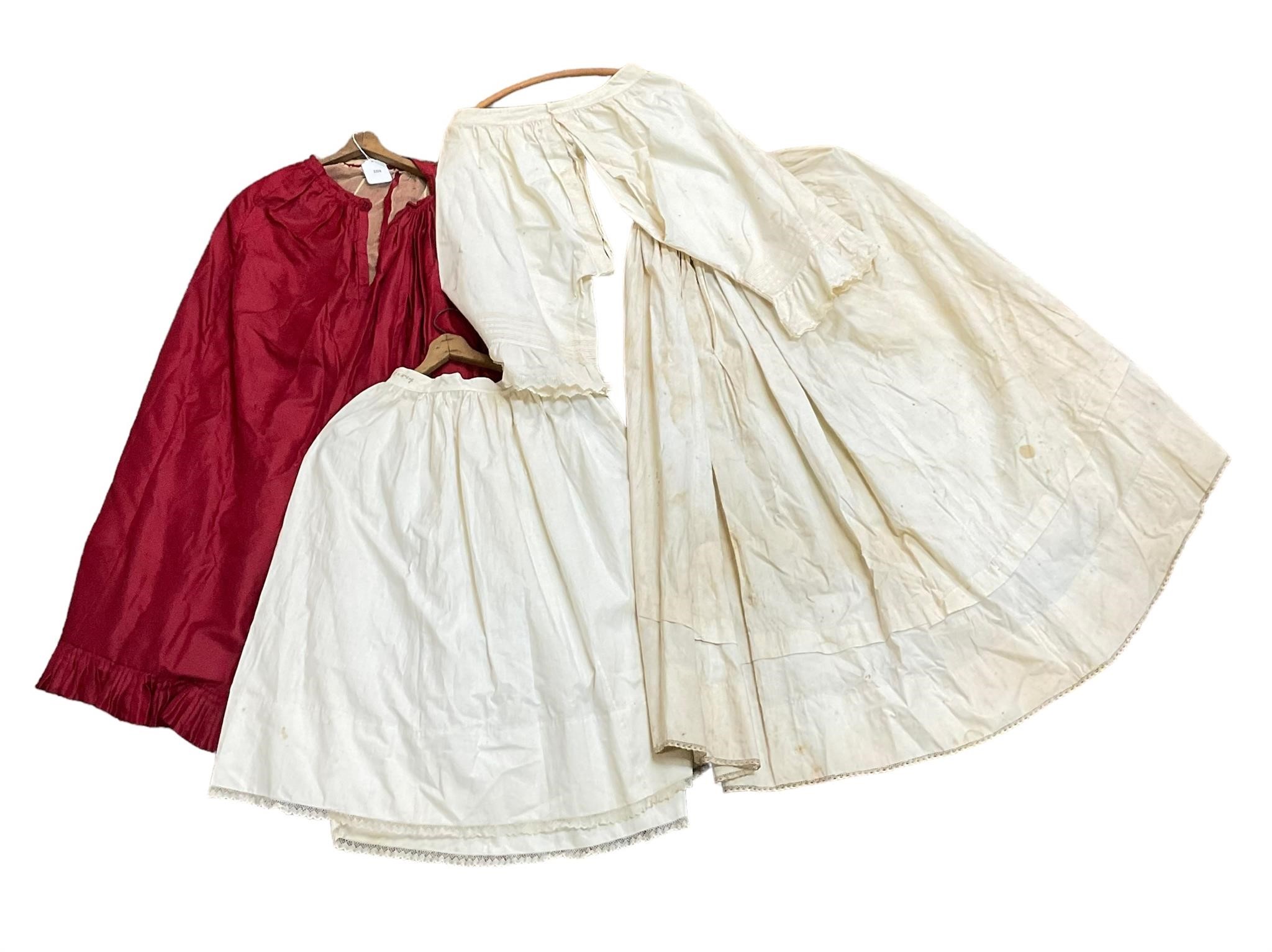 4 Victorian Pieces of Clothing