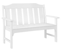 Allen + Roth - White Polywood Bench (In Box)