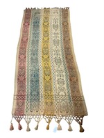 Antique Woven Linen w/ Tassels