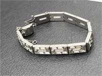 Engel Bros rhinestone bracelet