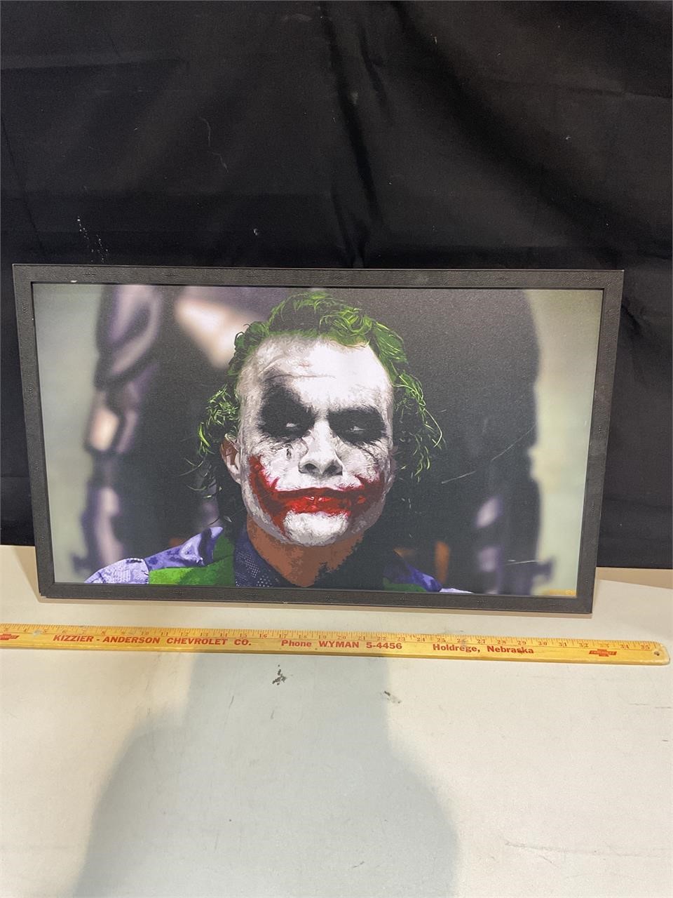Joker artwork 29”w x 17”t