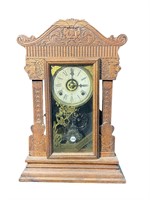 Antique Wm. L. Gilbert Gingerbread Clock