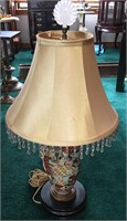 Antique Satsuma Lamp