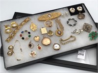 Collection of Ladies Costume Jewelry Including