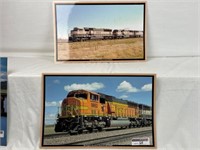 2 Prints of BNSF, EMD SD-70 MAC