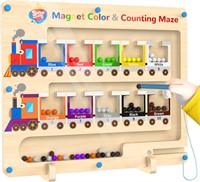 $10  Magnetic Number Maze  Montessori Toy (Train)