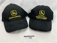 2pc John Deere Ballcaps ( Black/Yellow)