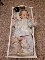 Sweet Dreams Danbury Mint in Baby Bed